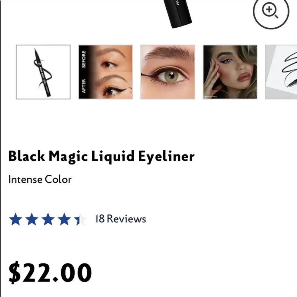 Black magic liquid eyeliner size 0.3ml new Ipsy bag